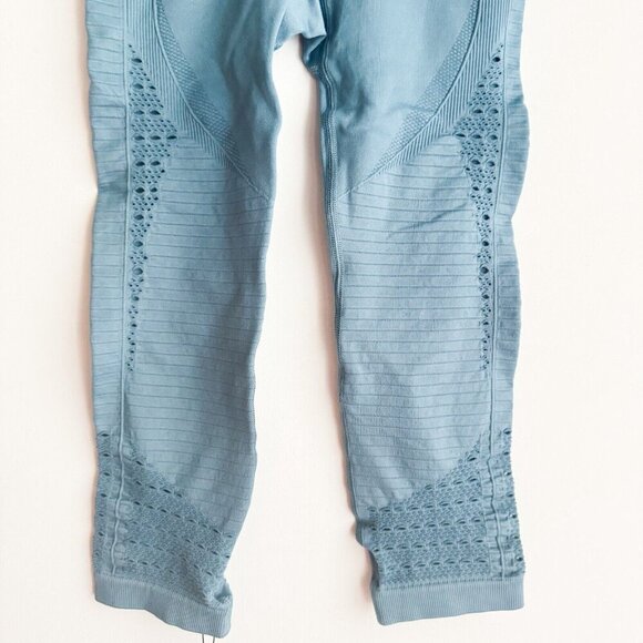 Gymshark Blue Energy Seamless 3/4 Leggings S - Picture 3 of 5